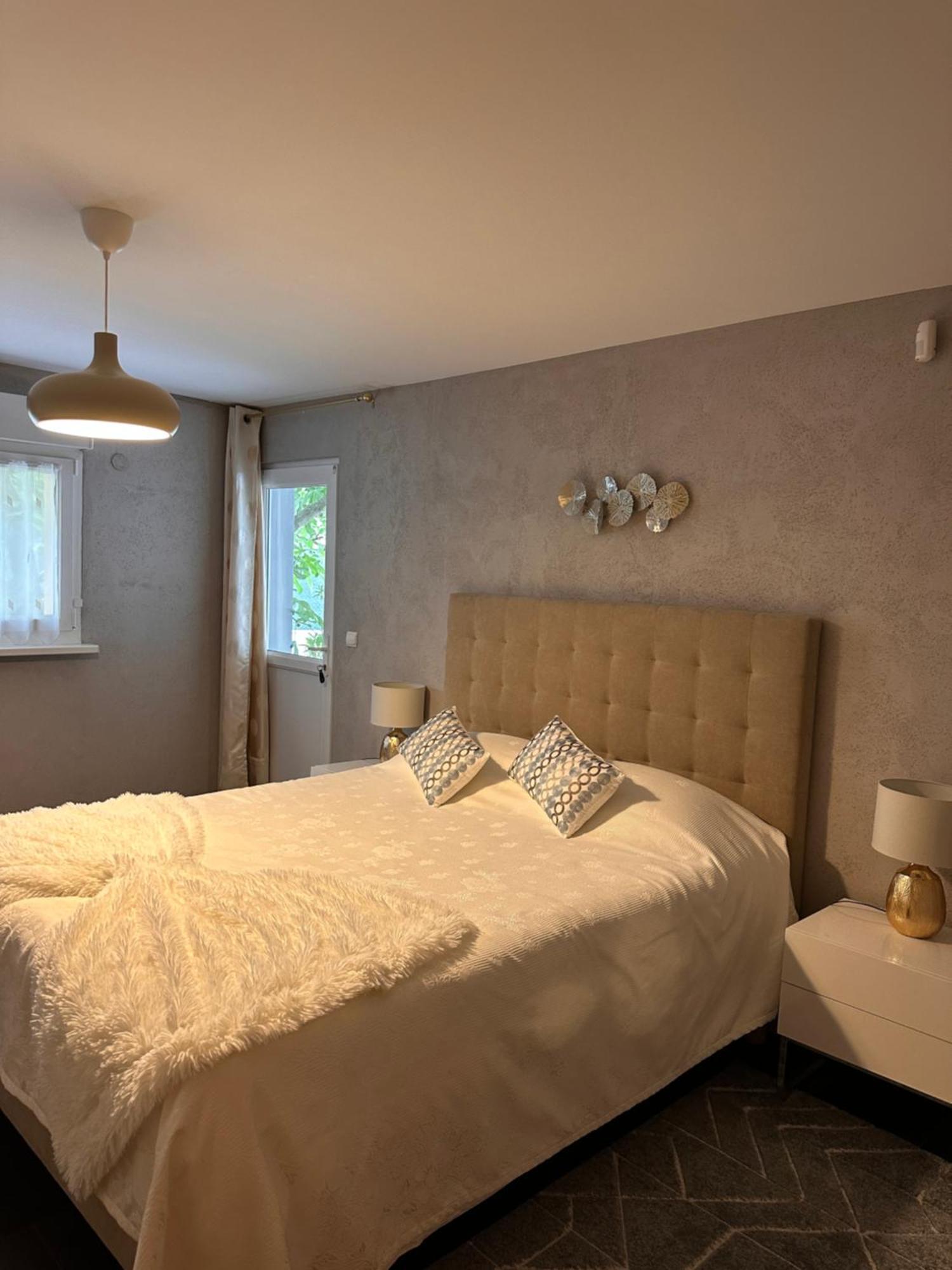 Chambre Privative Au Rez De Jardin Dans Villa La Wantzenau Extérieur photo
